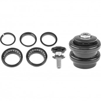 Детали рулевой колонки KL-B219 Kenli 1-1/8" чёрные (BMX) Детали рулевой колонки KL-B219 Kenli 1-1/8" чёрные (BMX)